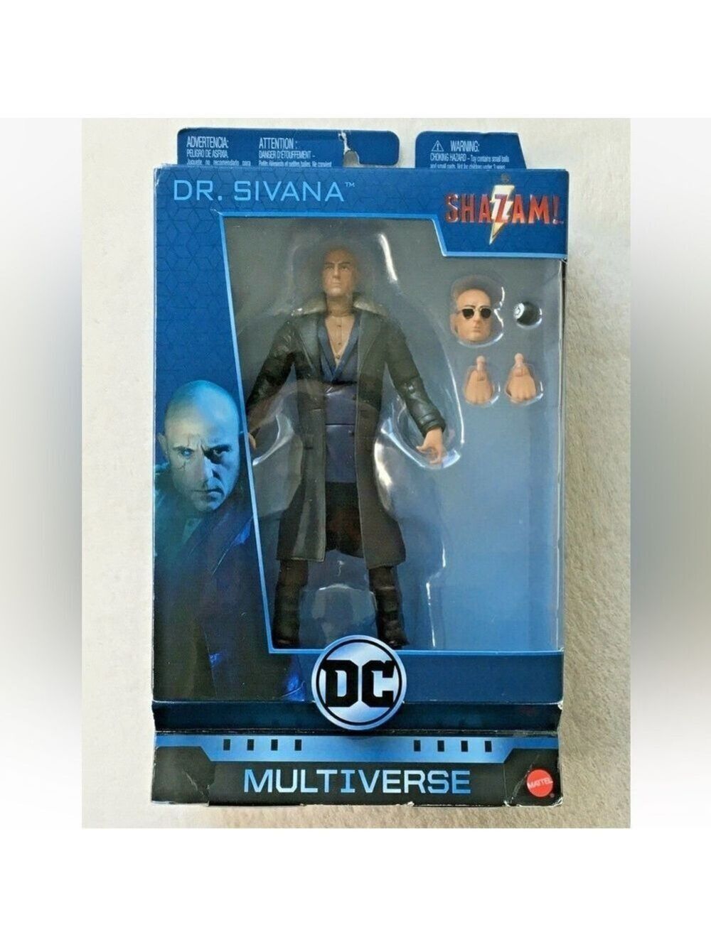 2018 DC Multiverse Shazam! Movie Series DR.SIVANA 6" Action Figure Mattel NEW